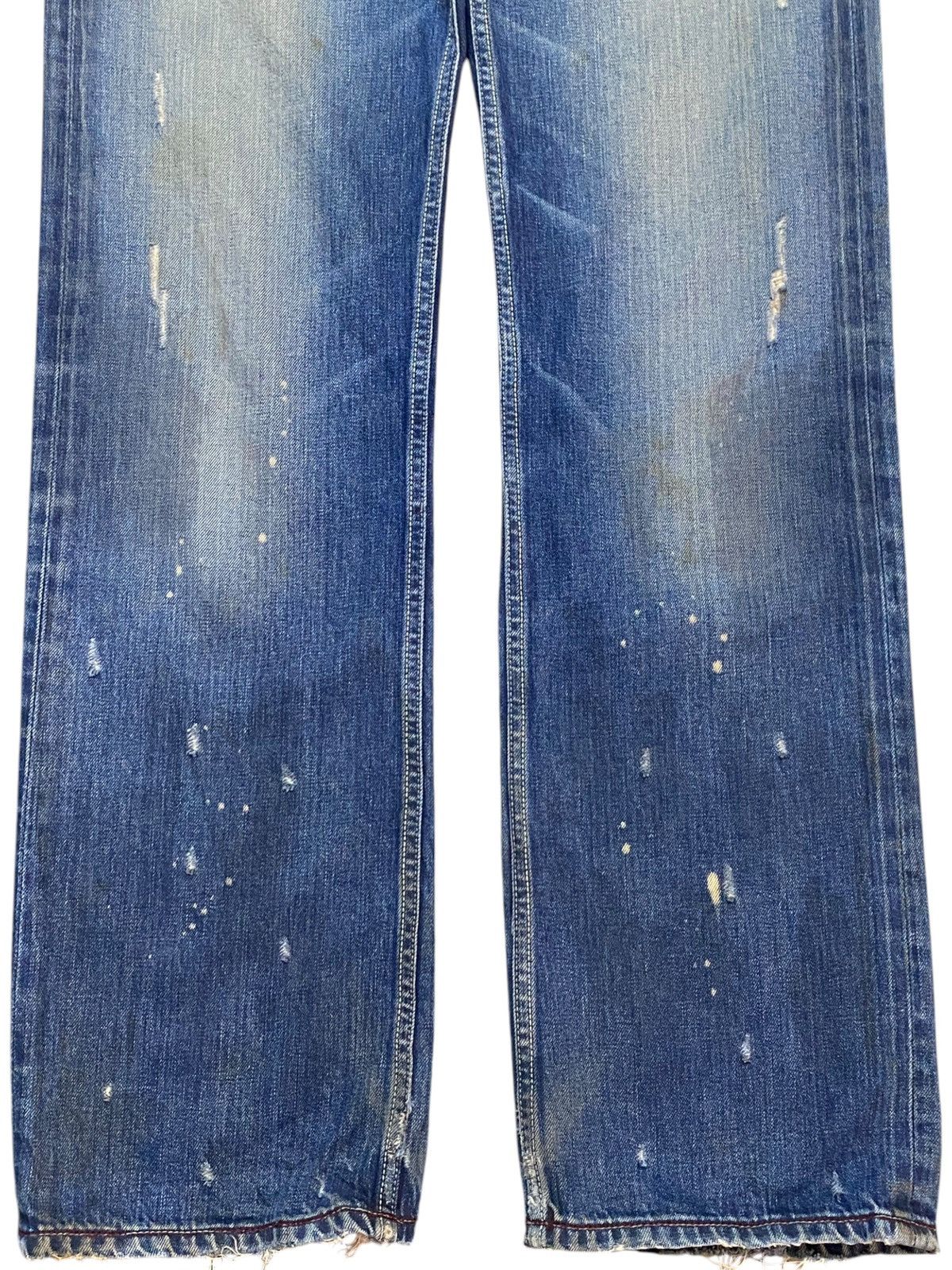 Diesel Black Gold Vintage Diesel Acid Wash Enough Baggy Distressed Jeans Size US 32 / EU 48 - 5 Thumbnail