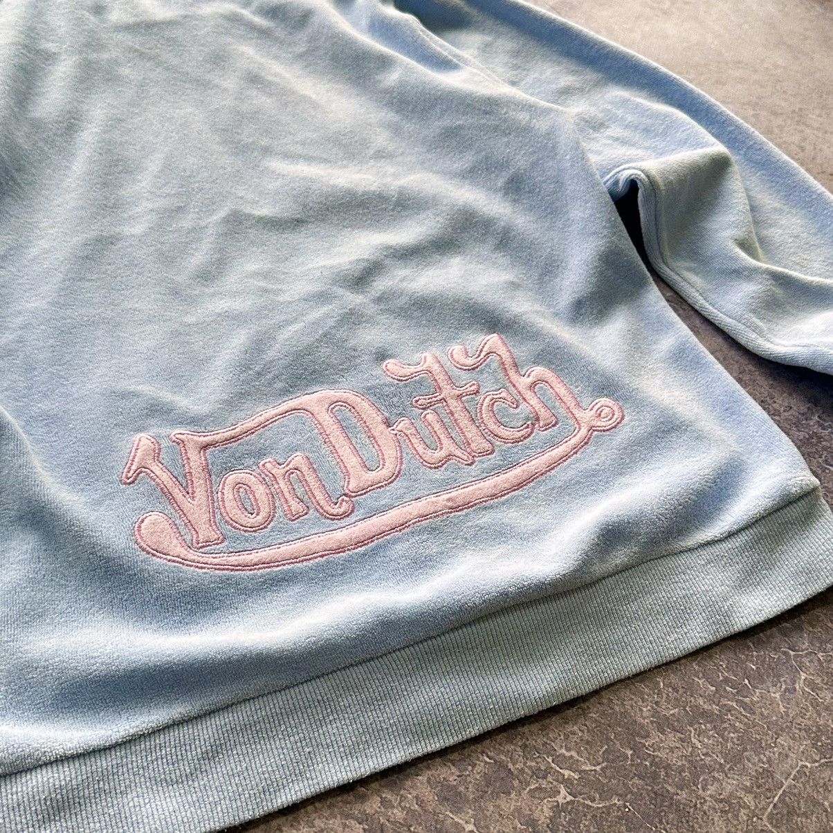 Ed Hardy Vintage Von Dutch Eye Y2K Zip Hoodie Crewneck Sweatshirt Size M / US 6-8 / IT 42-44 - 3 Thumbnail