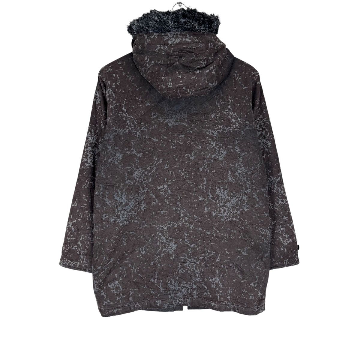 If Six Was Nine 🌟BENO JAPAN FUR HOODIE SPLASH JACKET Size US M / EU 48-50 / 2 - 10 Thumbnail