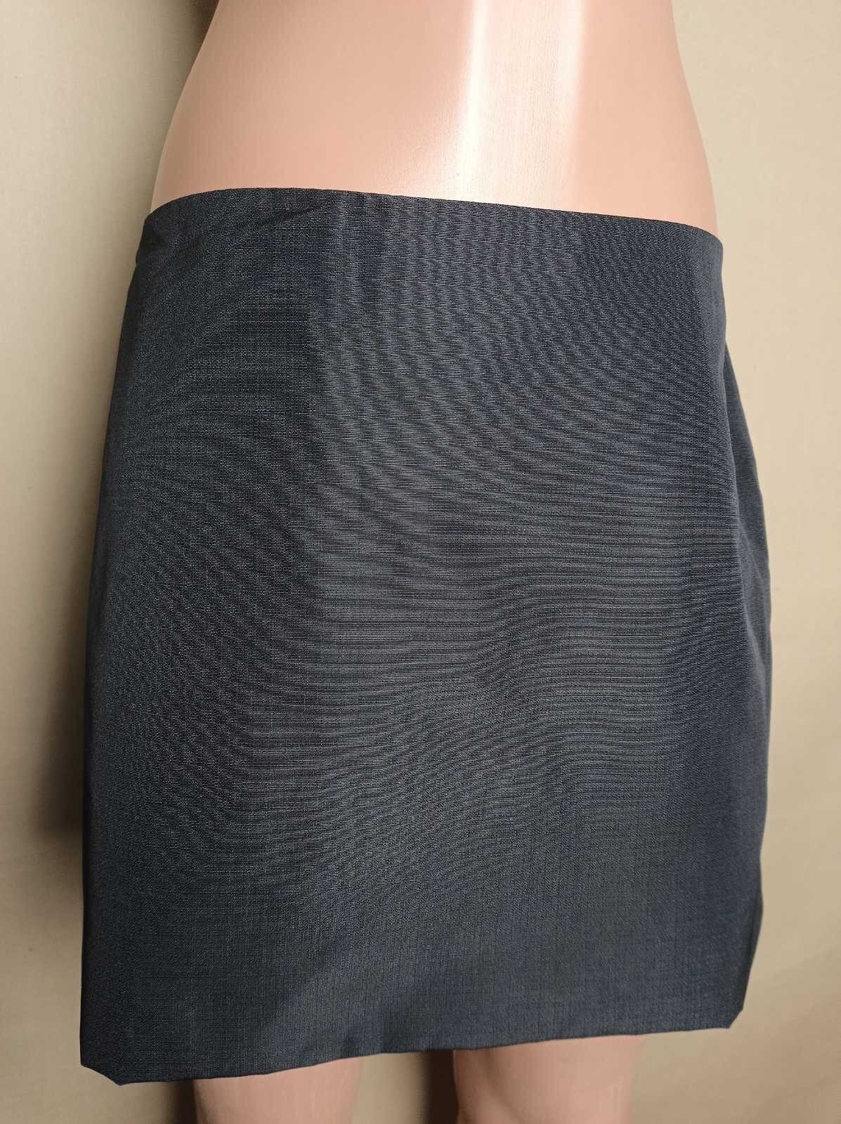 Jil Sander Jil Sander Black Nylon Designer Short Skirt EU 38 Size 26" / US 2 / IT 38 - 2 Thumbnail