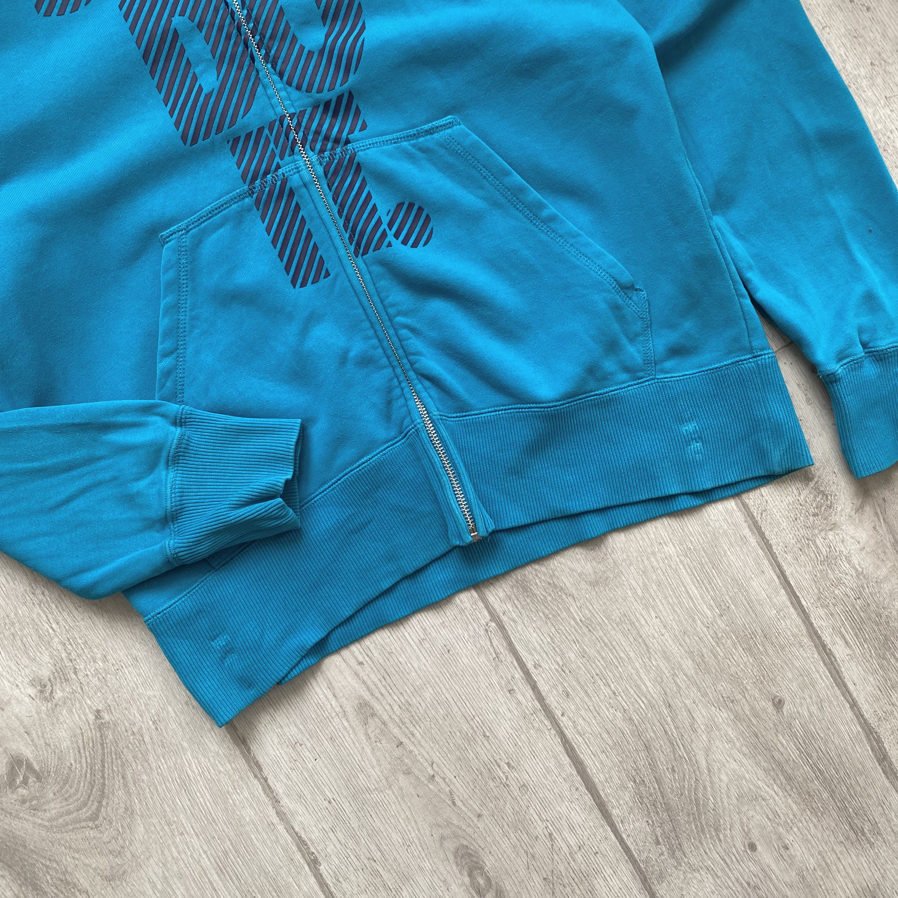 Nike Vintage 00s Y2K Nike Zip Up Hoodie Silver tags swoosh Size US M / EU 48-50 / 2 - 4 Thumbnail