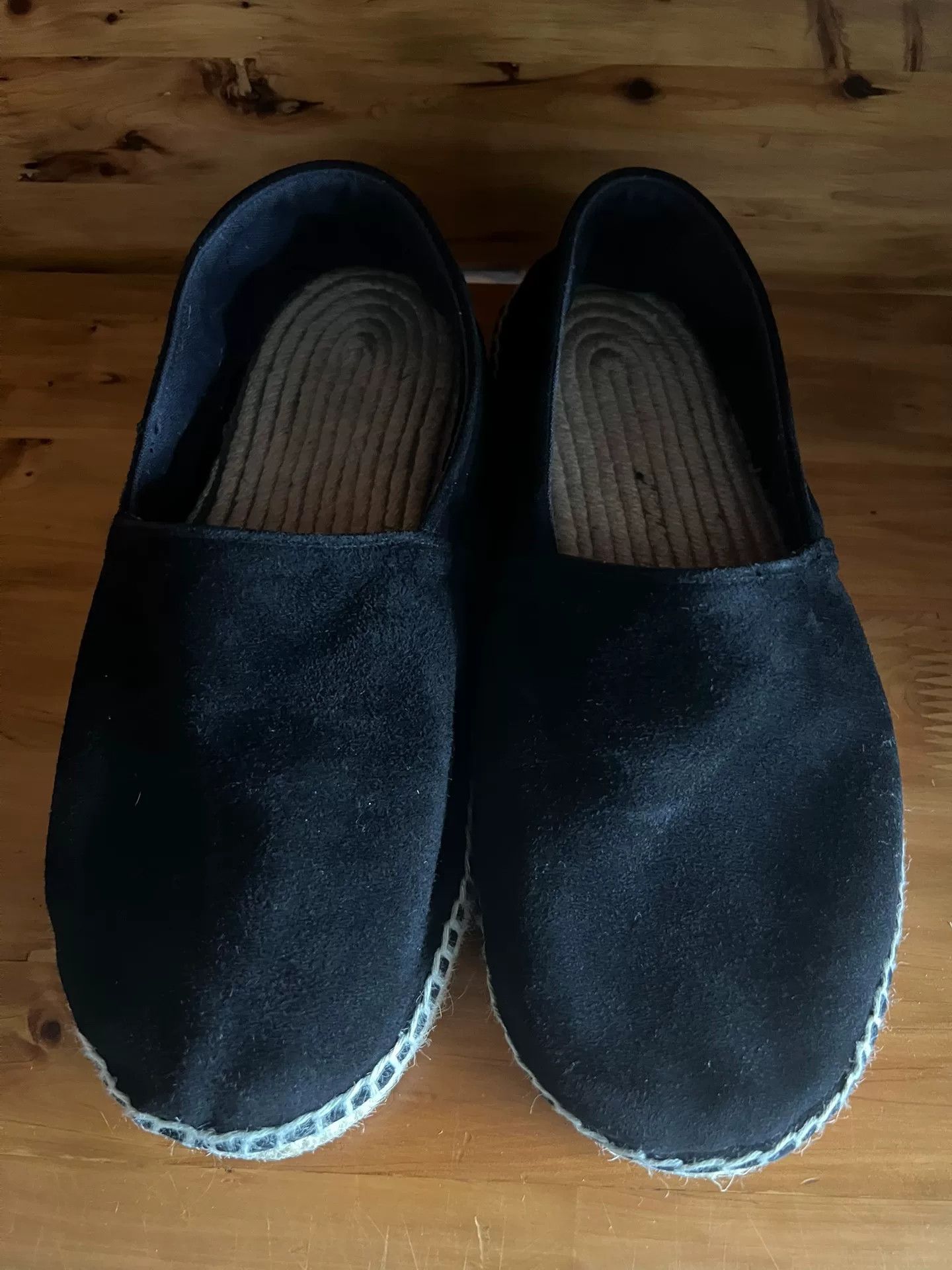 Porter Classic black suede handcrafted shoes for comfort Size US 9.5 / EU 42-43 - 1 Thumbnail