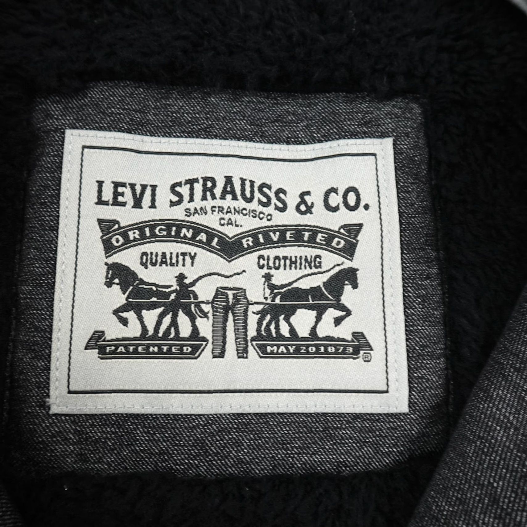 Levi's Levis Jacket Mens S Gray Hooded Sherpa Lined Water Resistant Outdoor Coat Size US S / EU 44-46 / 1 - 4 Thumbnail