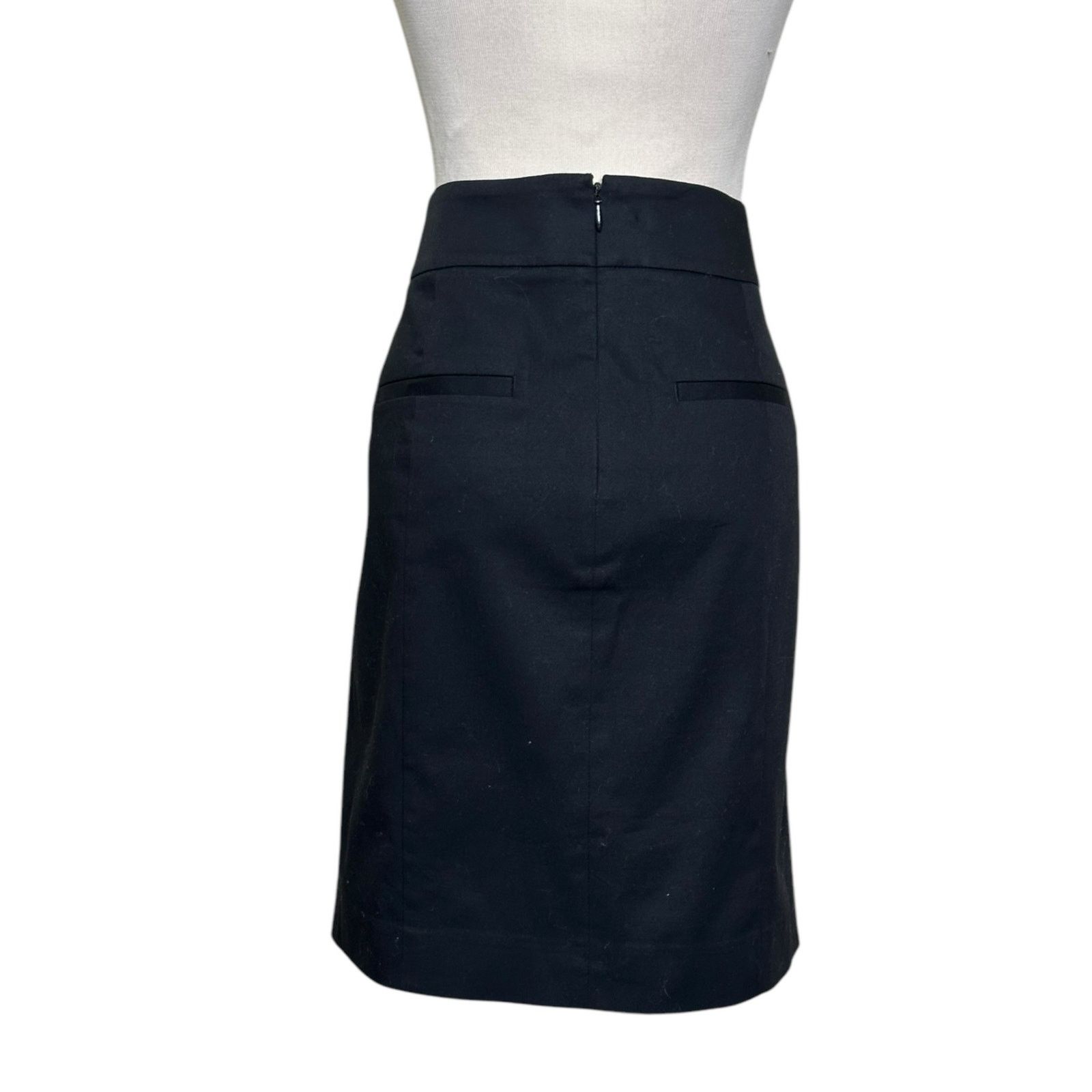 Ann Taylor Ann Taylor black Madison mini skirt size 4 Size 27" / US 4 / IT 40 - 2 Thumbnail