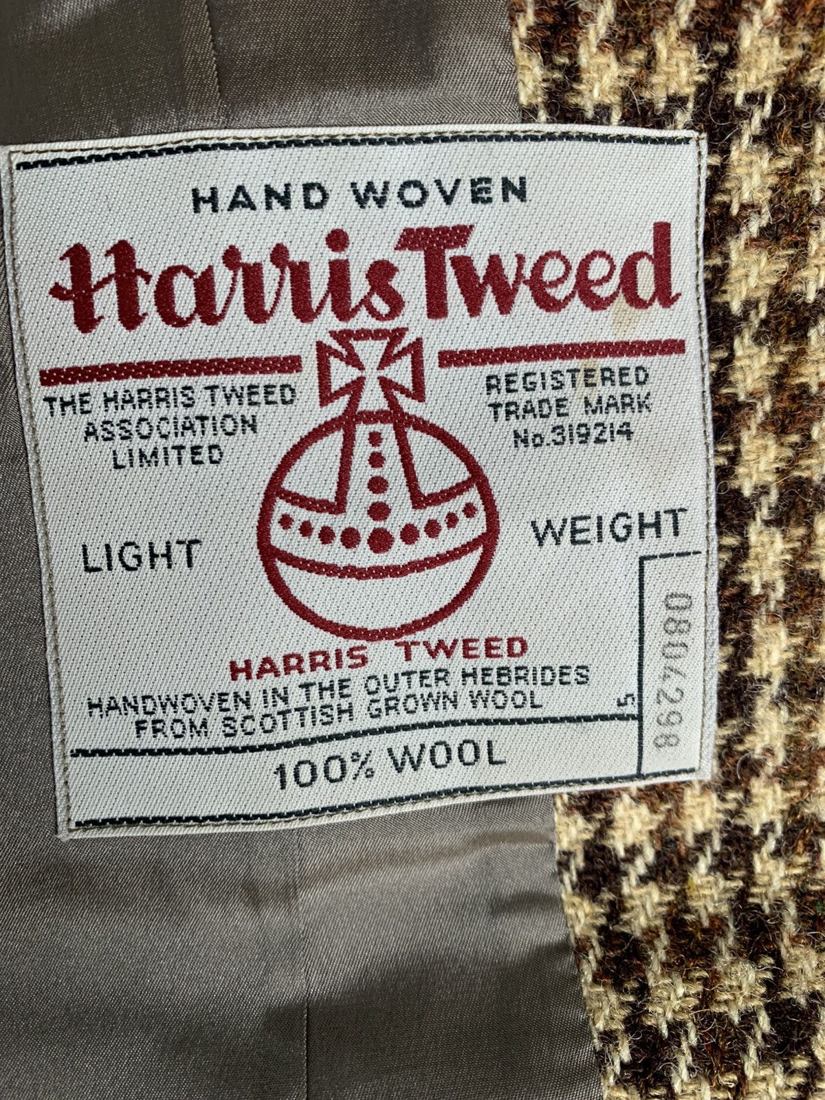 Harris Tweed Vintage Harris Tweed houndstooth dogtooth check wool Blazer Size US S / EU 44-46 / 1 - 8 Thumbnail