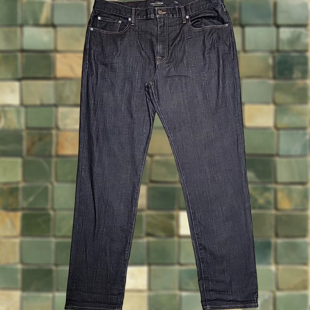Lucky Brand Lucky Brand Jeans Mens 40x34 Blue Dark Wash Denim 410 Athletic Straight Leg Shirt? Size US 40 / EU 56 - 1 Thumbnail