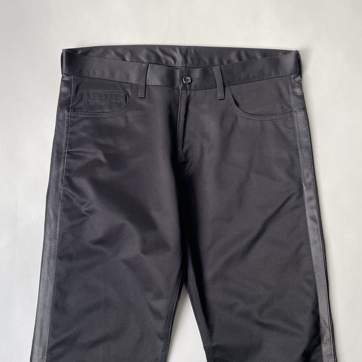 Comme des Garcons A/W 05 Black ‘Side Stripe’ Trousers Size US 32 / EU 48 - 2 Thumbnail