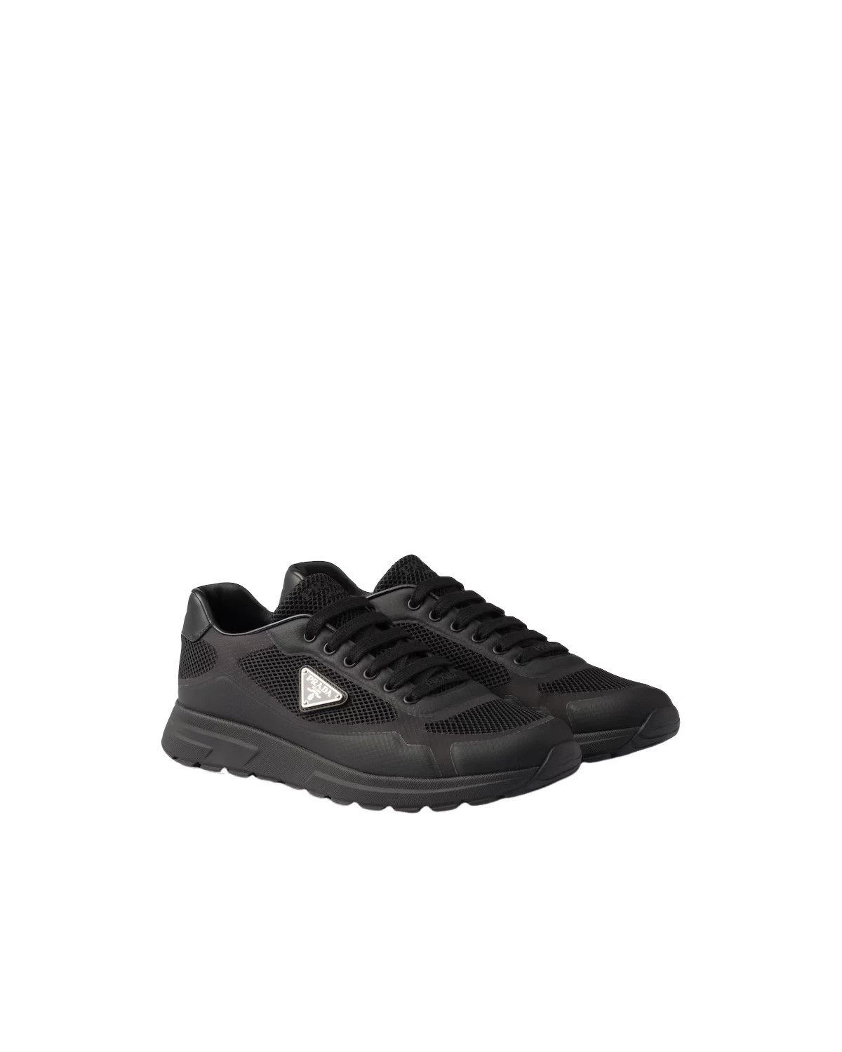 Prada PRADA Prax 2.0 Black Sneakers New & Authentic Size US 10 / EU 43 - 1 Thumbnail
