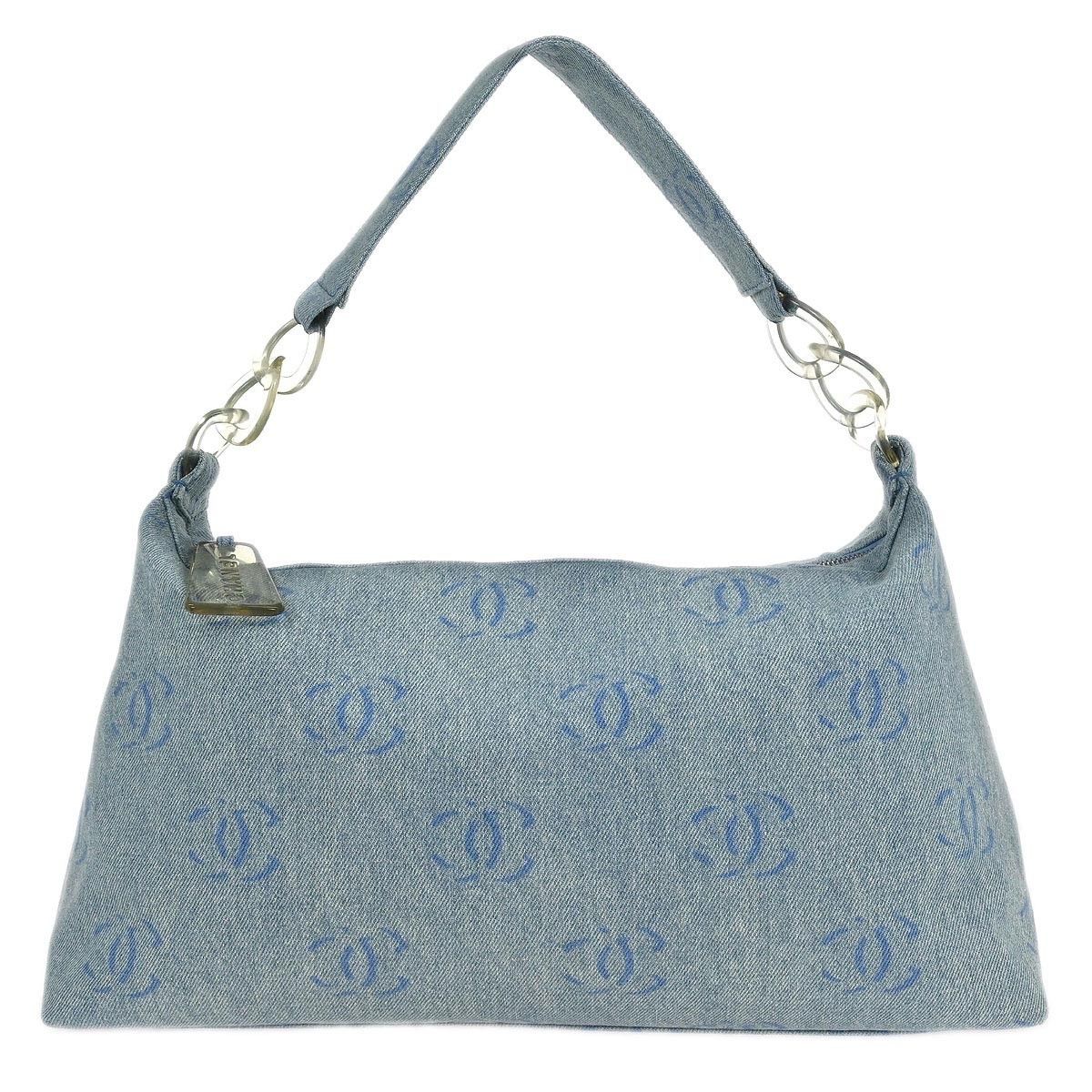 Chanel Vintage CC Shoulder Bag Denim