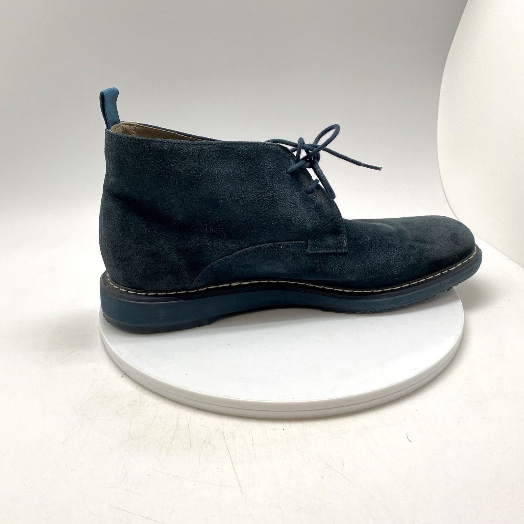 Clarks Kenley Boots Mens 10.5 Navy‎ Blue Suede Chukka Ankle Comfort Casual Clarks Chukka Boots Mens 10.5 Navy Blue Suede Ankle Comfort  main image 3