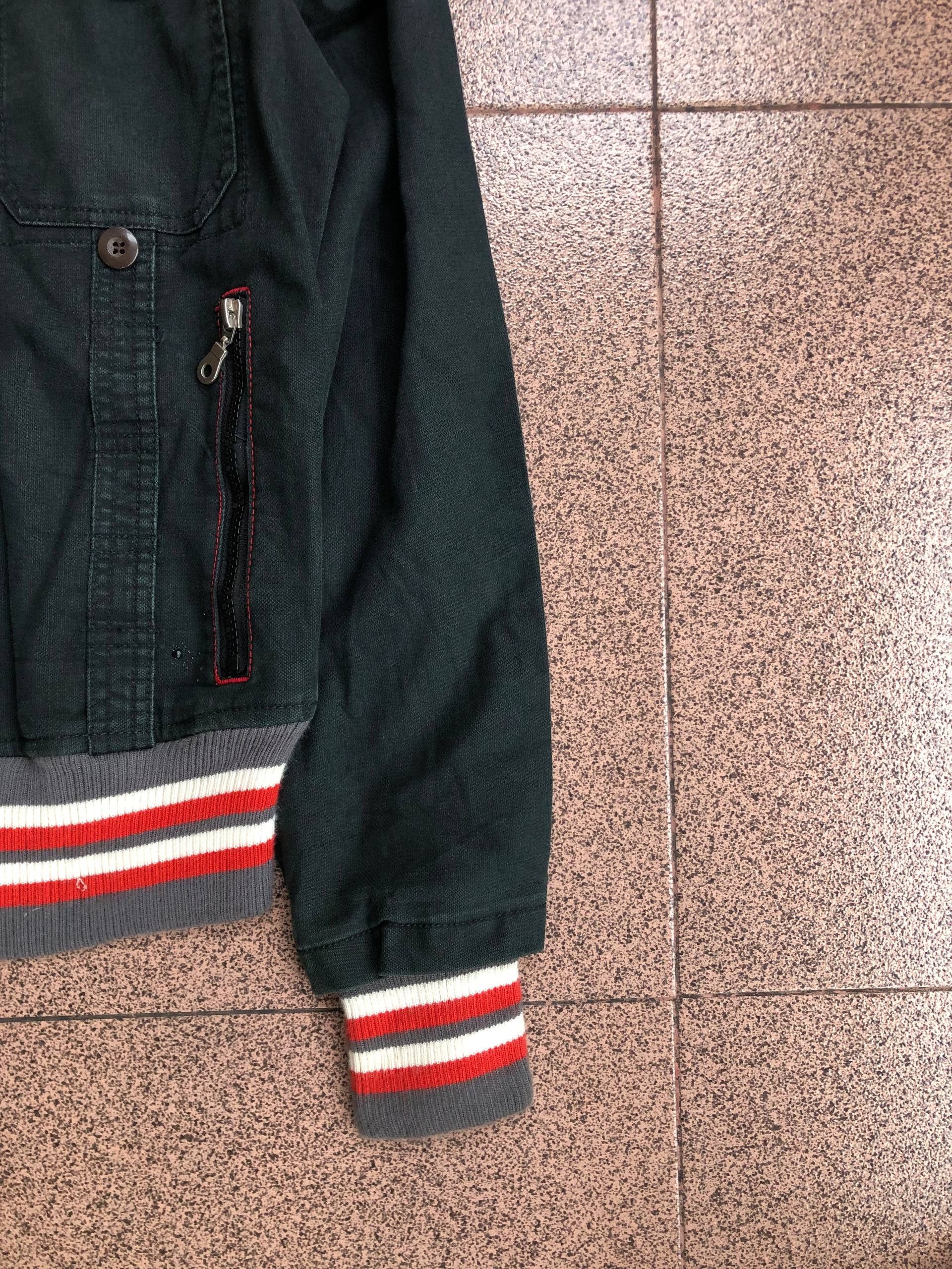 If Six Was Nine 2000s Power to People Bomber Zipper Vkei Style Y2k Japanese Size US M / EU 48-50 / 2 - 10 Thumbnail