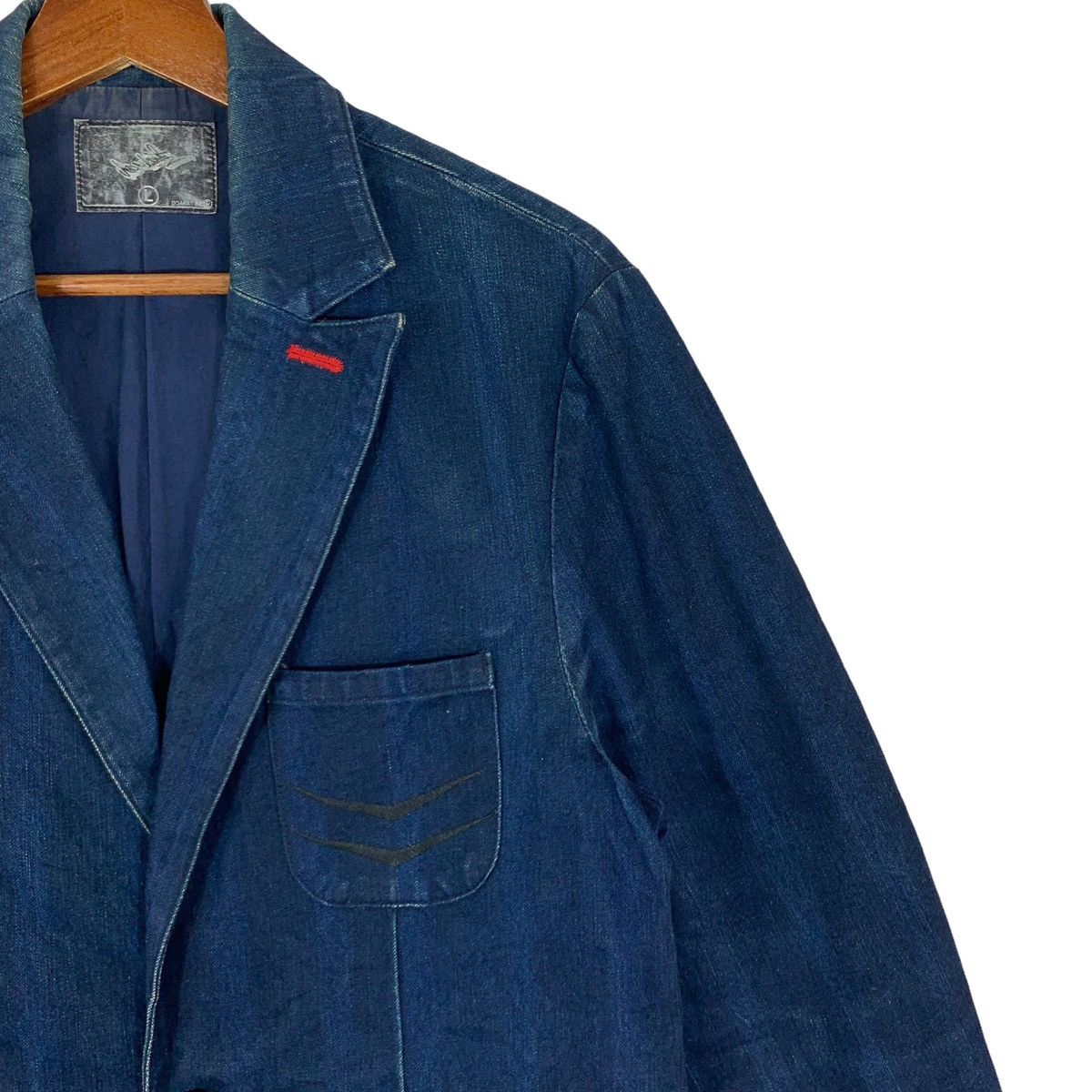 45rpm × If Six Was Nine × Japanese Brand VINTAGE DOARAT BLUE DENIM COAT 45RPM STYLE COAT Size US M / EU 48-50 / 2 - 6 Thumbnail