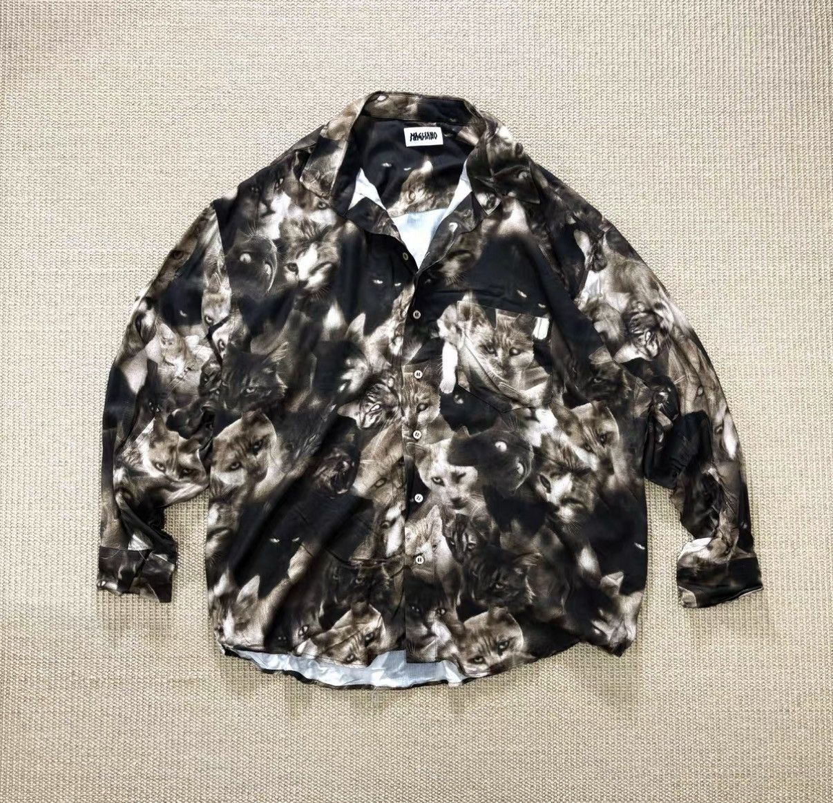 Magliano Magliano 23FW Cat Draped Shirt J29 Size US S / EU 44-46 / 1 - 1 Thumbnail