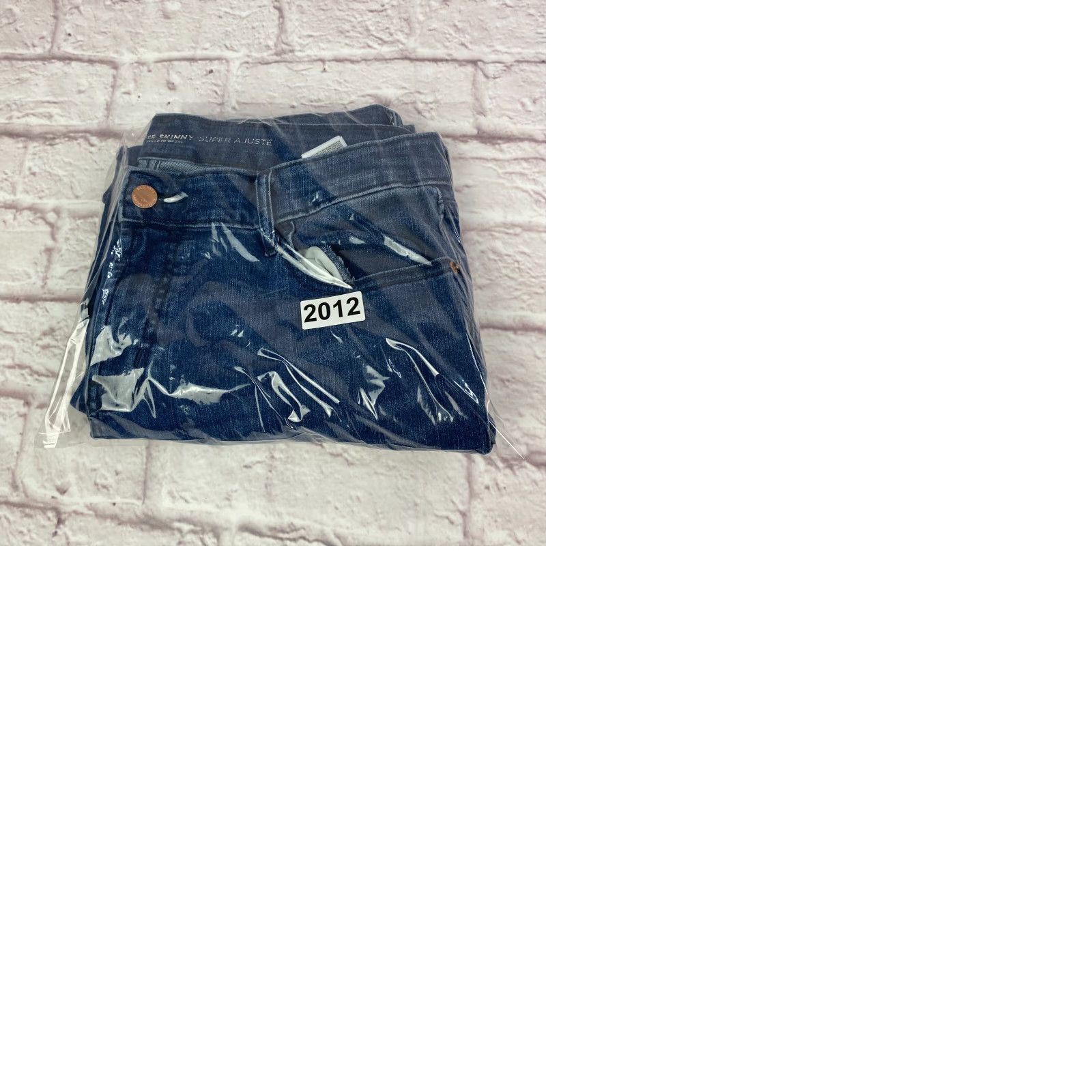 Old Navy Old Navy Womens Mid-Rise Skinny Jeans Denim Medium Wash Blue 32 XS-? Size 32" / US 10 / IT 46 - 9 Thumbnail