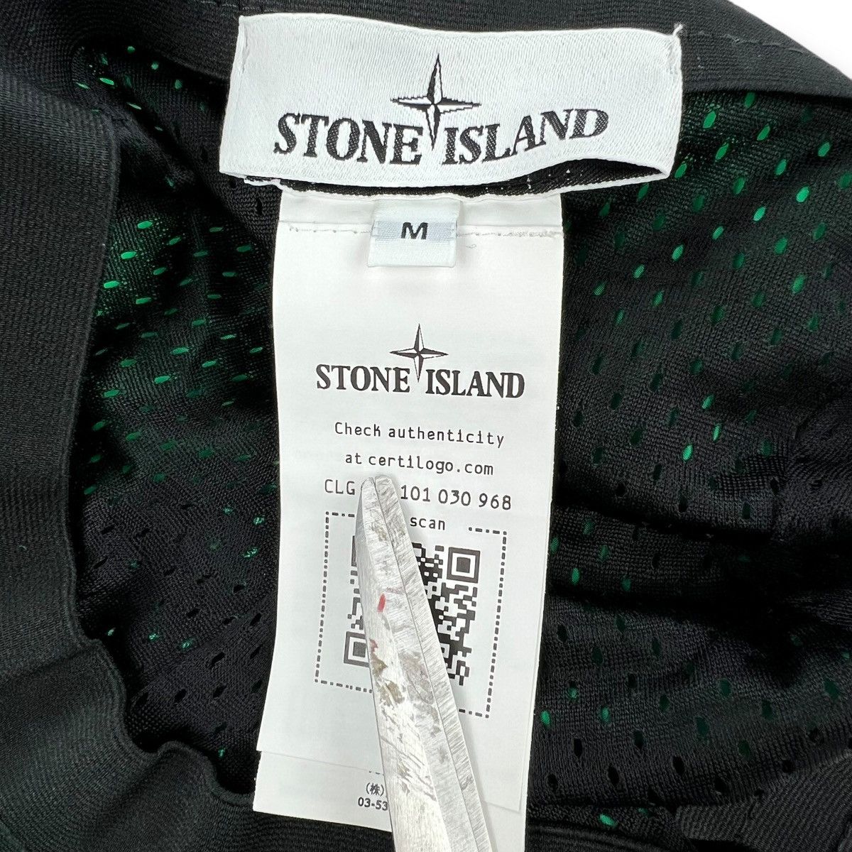 Stone Island Stone Island Green Nylon Metal Cap In Econyl Size ONE SIZE - 5 Thumbnail