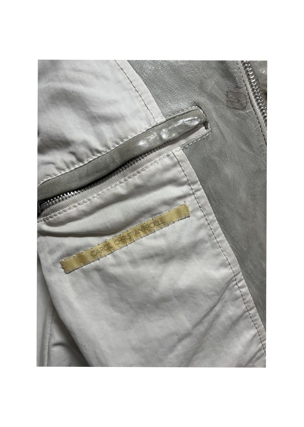 Carol Christian Poell Carol Christian Poel Scarstitched Leather Jacket Size US M / EU 48-50 / 2 - 5 Thumbnail