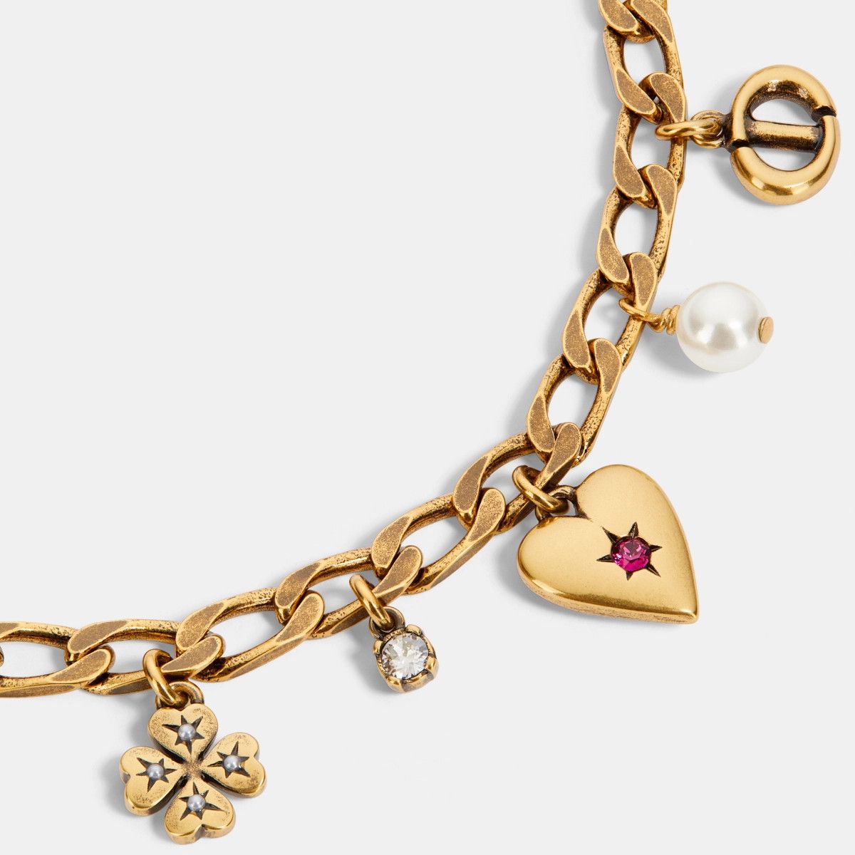 Dior o1bcso1str0126 Size: OS/Lucky Charms Bracelet in Golden Size ONE SIZE - 2 Thumbnail