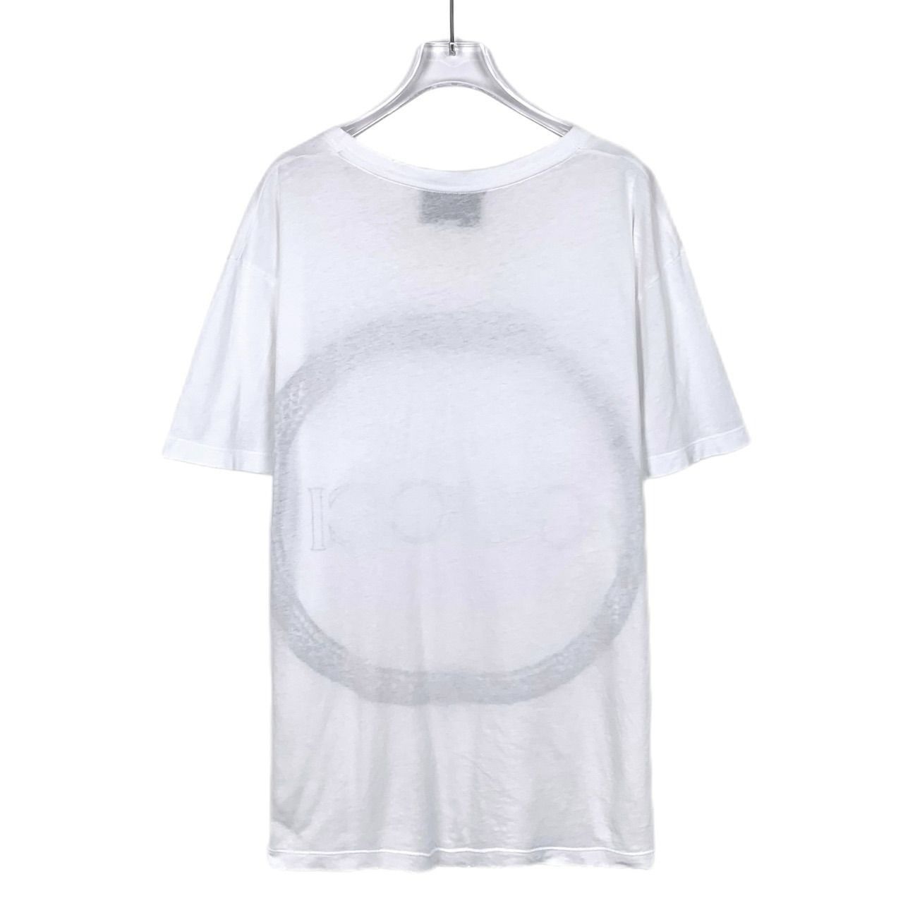 Gucci Gucci White Ouroboros T-Shirt XXL Cotton Mens Crewneck Logo Size US XXL / EU 58 / 5 - 2 Thumbnail