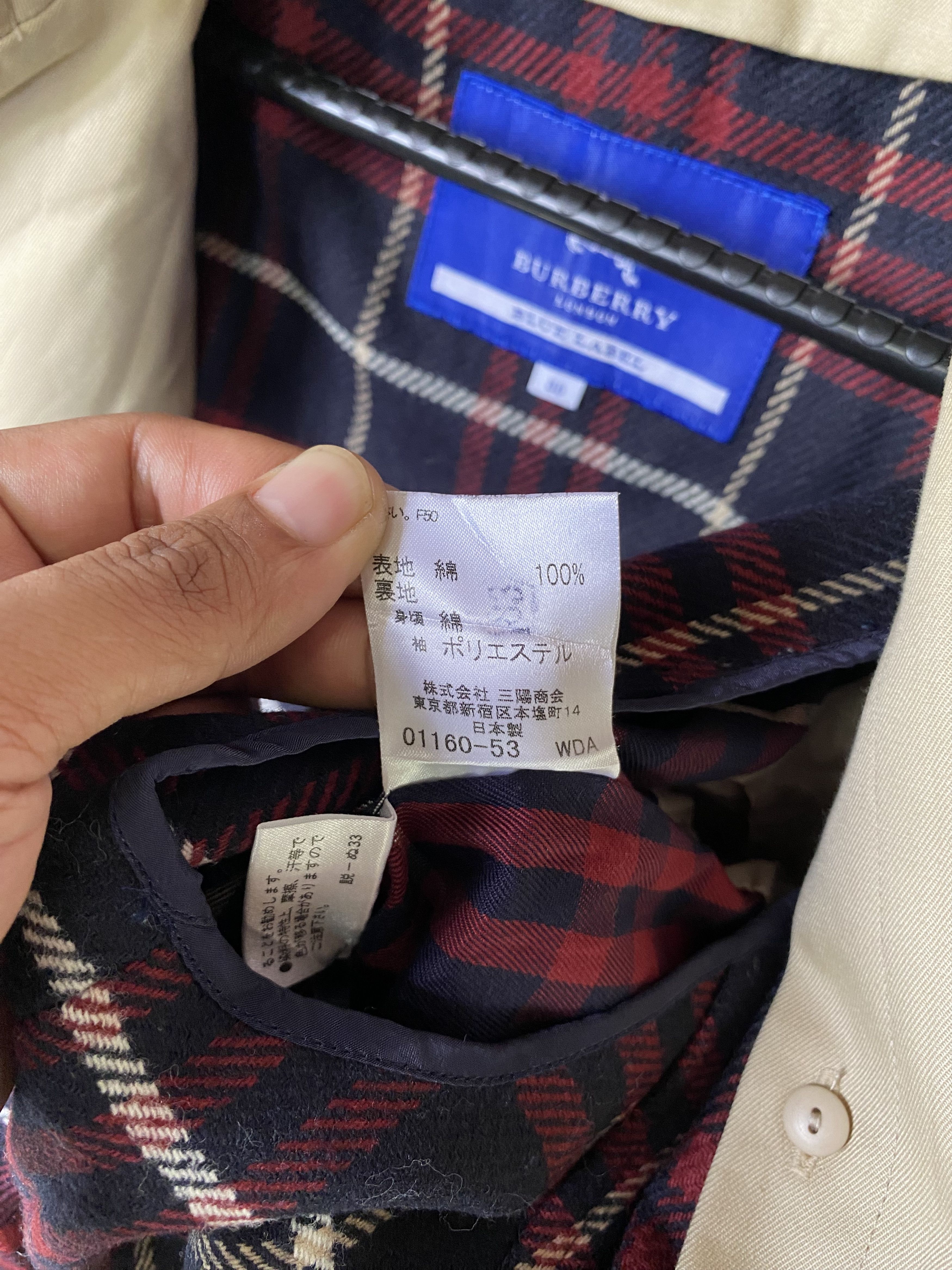 Burberry Burberry blue label plaid lined trench coat Size XS / US 0-2 / IT 36-38 - 12 Thumbnail