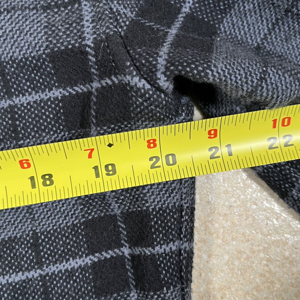 Frank & Oak Frank & Oak Grey Heavyweight Flannel Plaid Zip Shirt Jacket Size US M / EU 48-50 / 2 - 5 Thumbnail