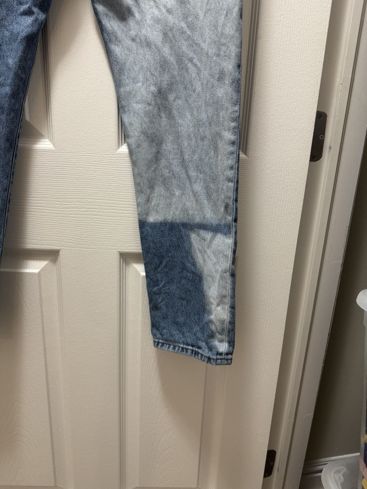 Diesel Diesel Jeans Mharky Slim Skinny Bleached Custom Split Denim Size US 32 / EU 48 - 5 Thumbnail