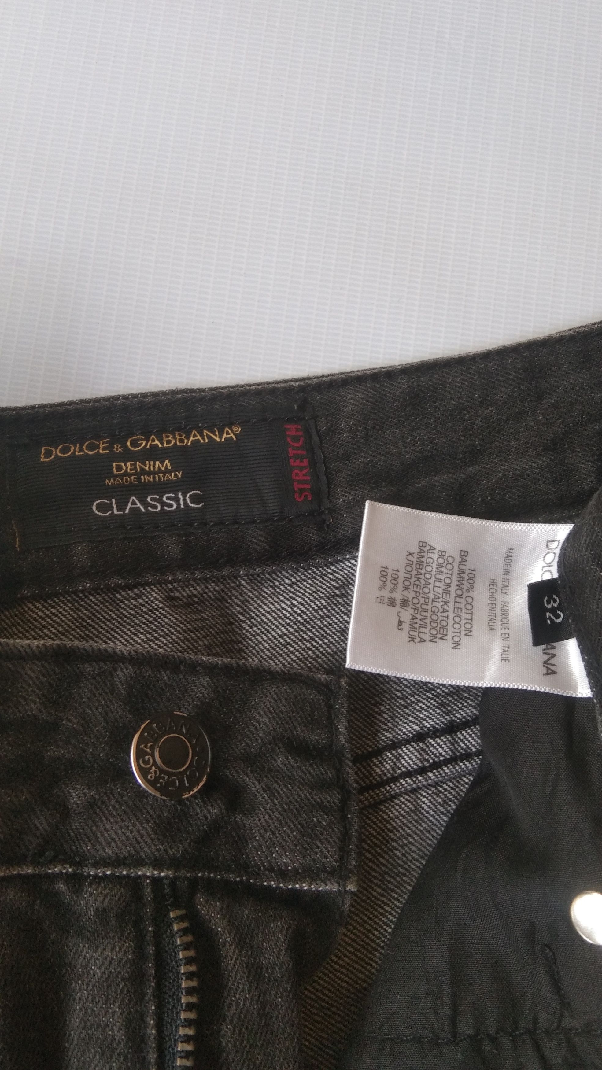 Dolce & Gabbana D&G black denim jeans Size US 32 / EU 48 - 8 Thumbnail