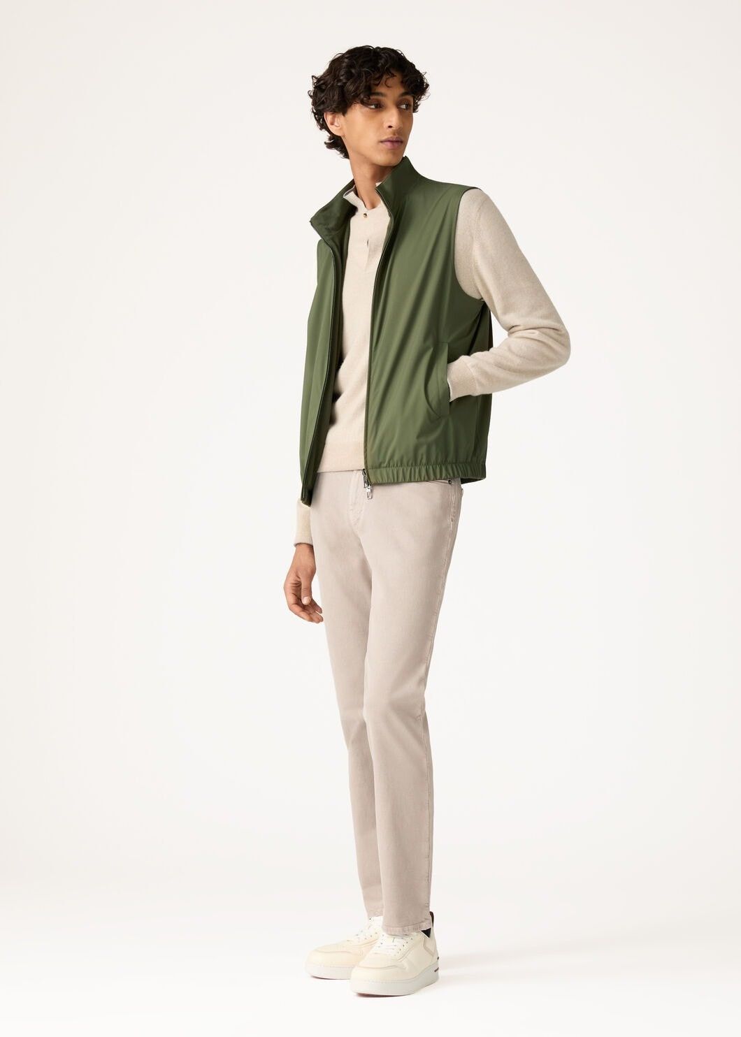 Loro Piana o1w1db10725 FAI8416 Vest in Green Size US S / EU 44-46 / 1 - 2 Thumbnail