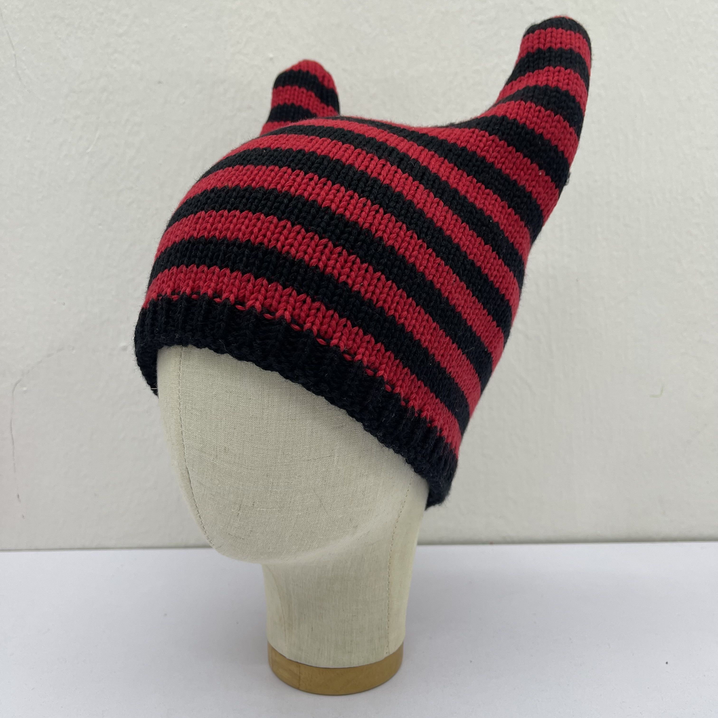 Other Unknown Japanese Brand Bunny Horn Beanie Hats - BH5016 Size ONE SIZE - 3 Thumbnail