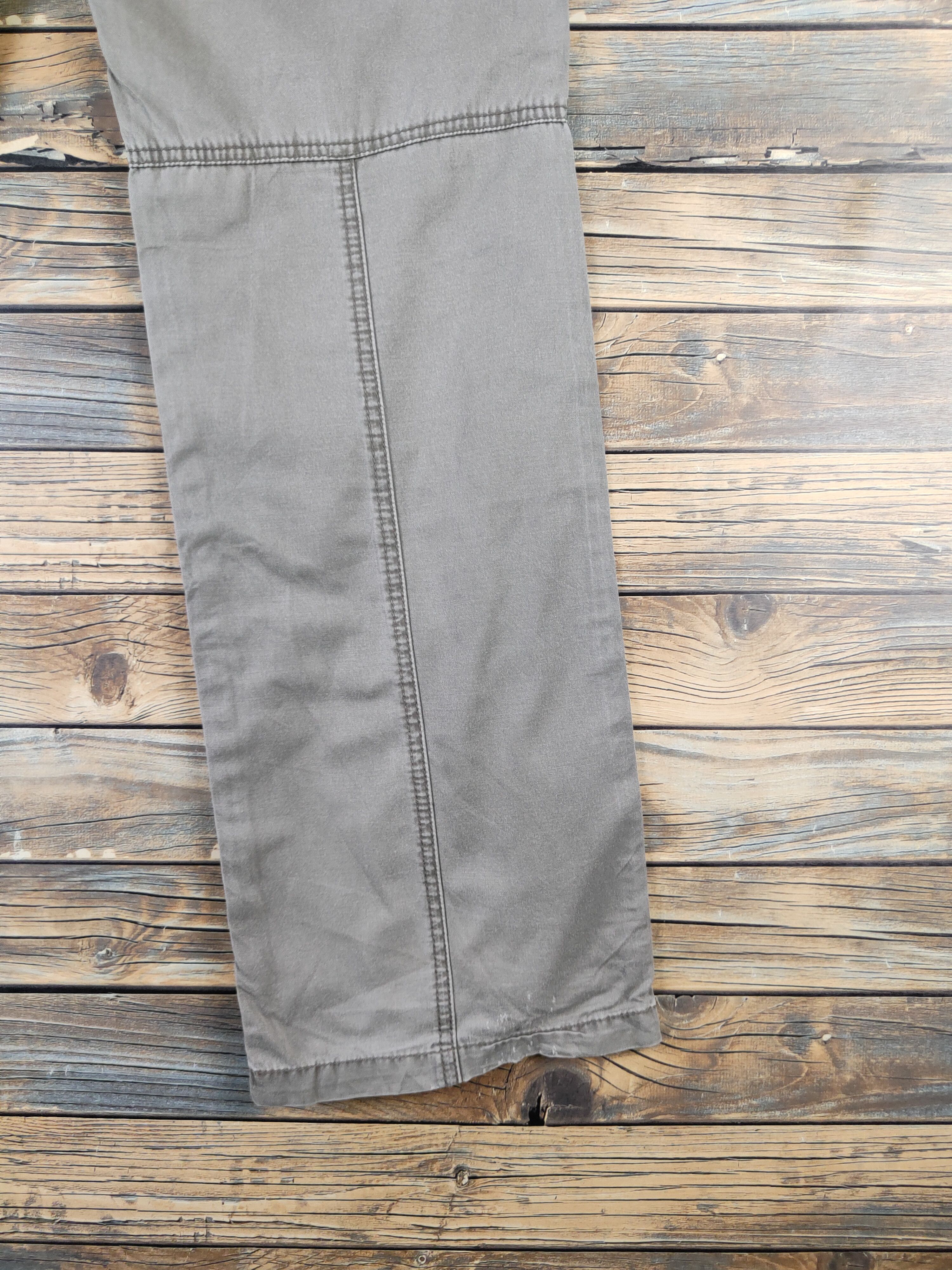 Uniqlo DL Uniqlo Olive Faded Multipocket Tactical Cargo Pants #1329 Size US 30 / EU 46 - 11 Thumbnail
