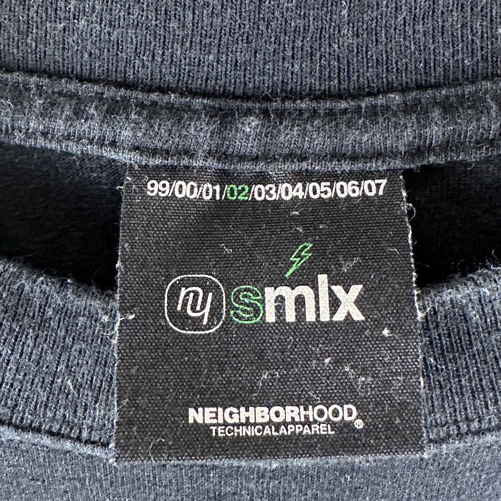 Neighborhood Archive 2002 Black Text Tee Size US S / EU 44-46 / 1 - 4 Thumbnail