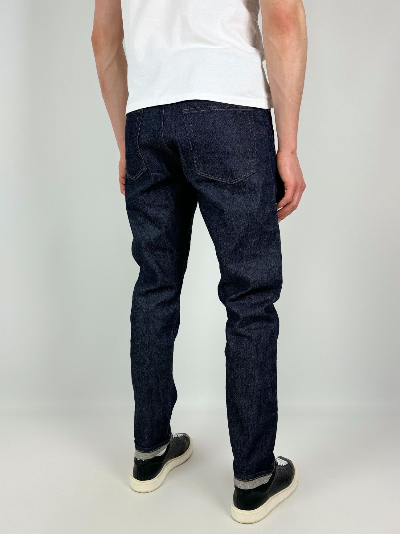 Uniqlo Uniqlo Selvage Denim Navy Jeans Size US 34 / EU 50 - 2 Thumbnail