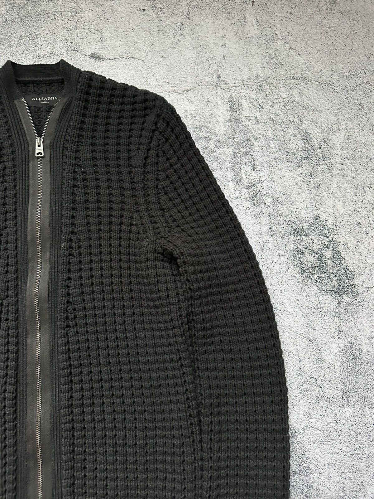 Allsaints Cable Knit If Six Was Nine Style Allsaints Zip Size US M / EU 48-50 / 2 - 3 Thumbnail