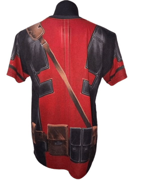 Marvel Comics RARE DEADPOOL CUSTOM DESIGN FULLPRINT LARGE T-SHIRT Size US L / EU 52-54 / 3 - 2 Thumbnail