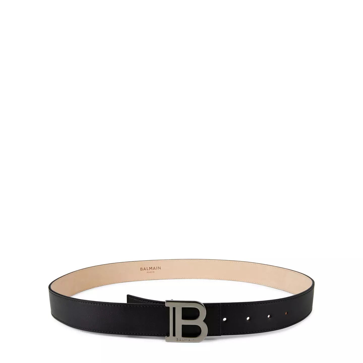 Balmain o1g2r1mq0426 Size: 90 / B Logo Belt in Black Size 36 - 1 Thumbnail