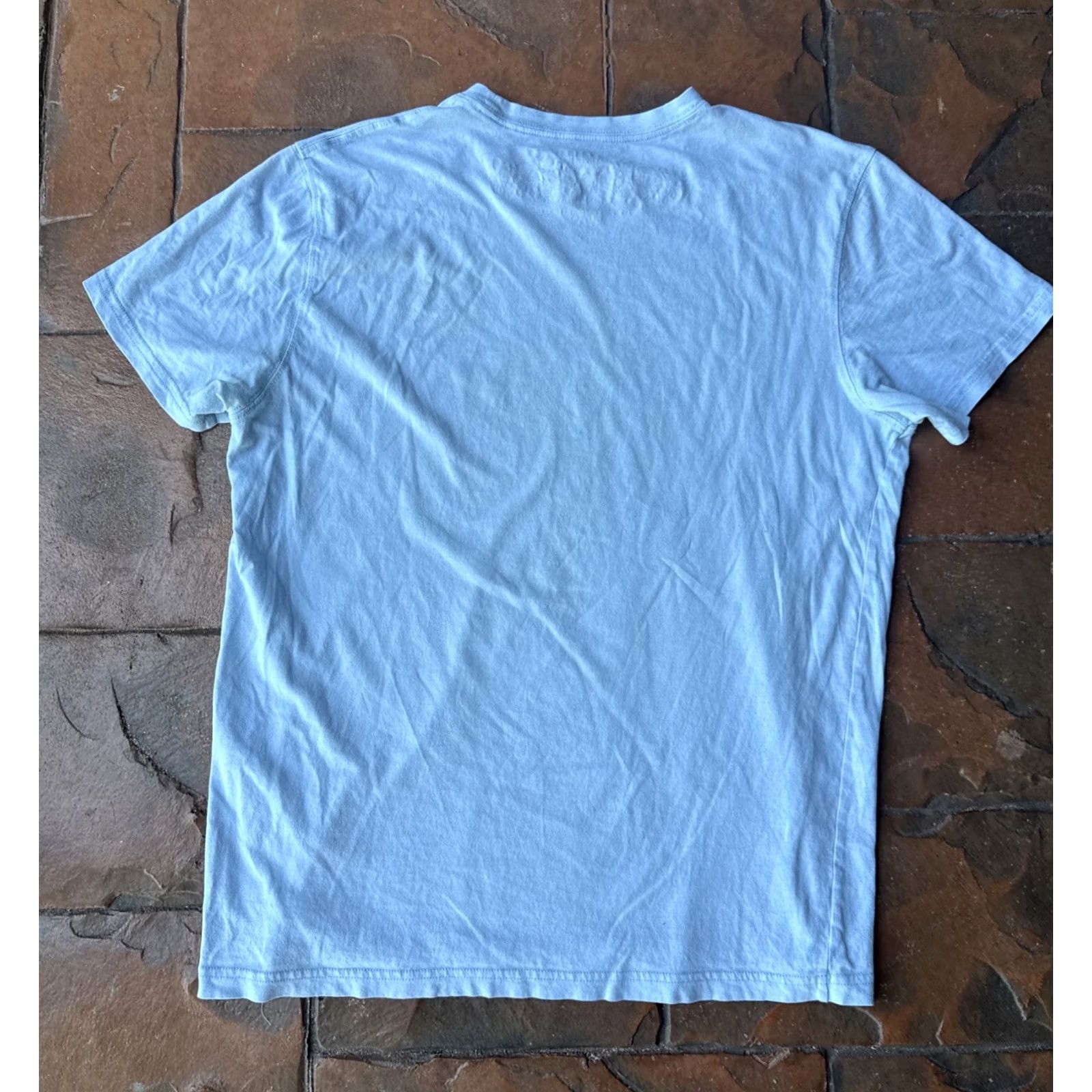 Express Y2K Express Fleur De Lis Cyber Goth T-Shirt Large Blue Grunge Emo Shirt Mens Size US L / EU 52-54 / 3 - 3 Thumbnail