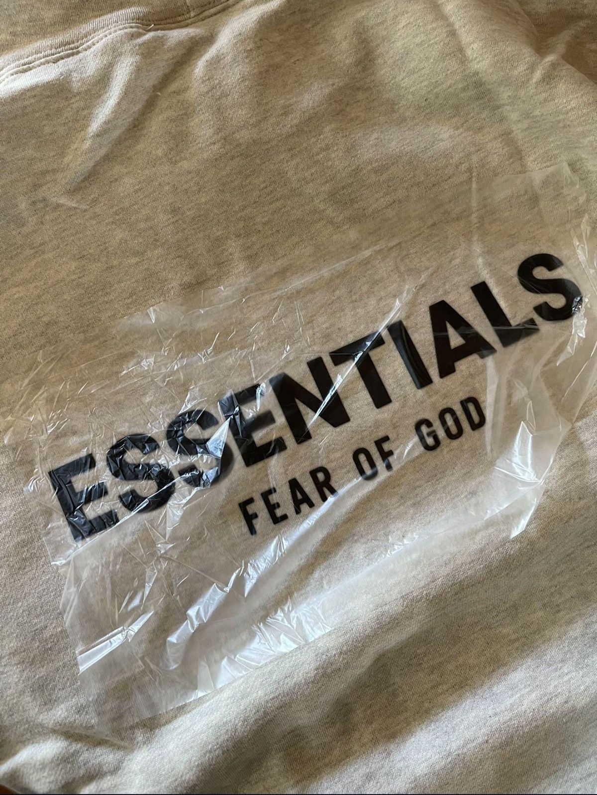 FOG × Fear of God × Pacsun FOG - Essentials Fear Of God Hoodie Sz X-Large Light Oatmeal Size US XL / EU 56 / 4 - 6 Thumbnail
