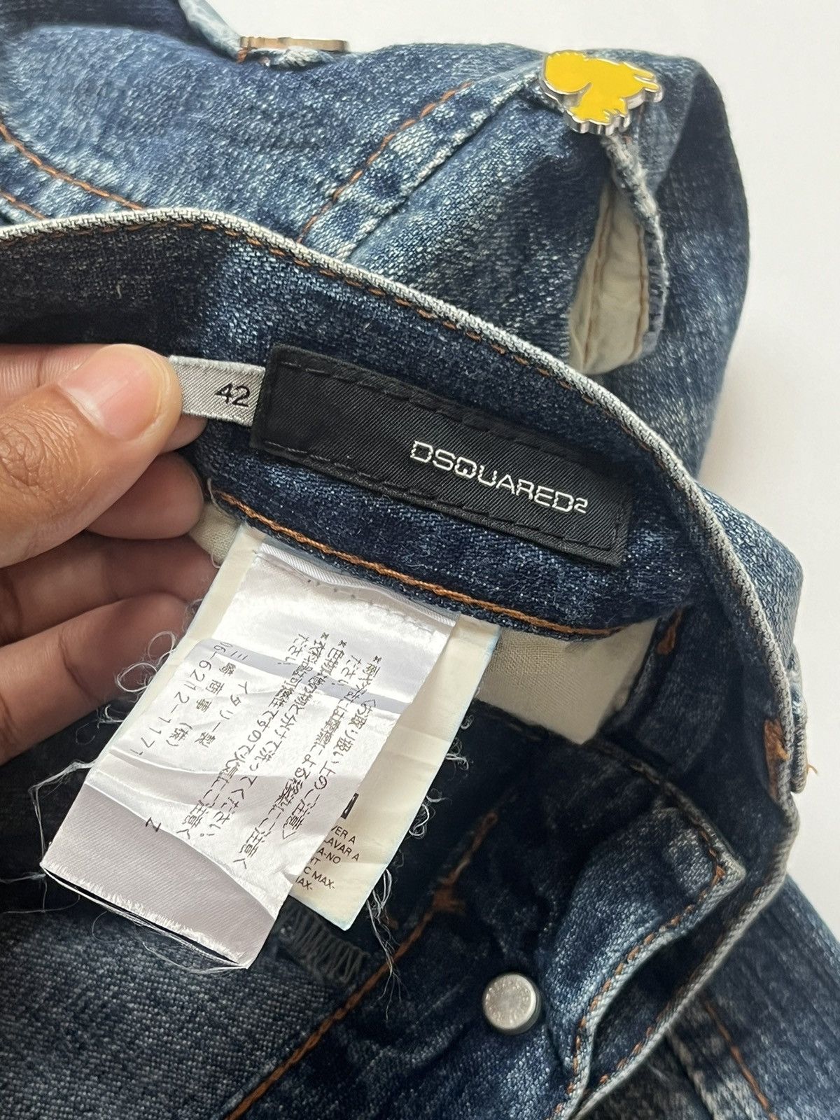 Dsquared2 Dsquared2 Twin Blue Wash Denim Jorts Size US 34 / EU 50 - 7 Thumbnail