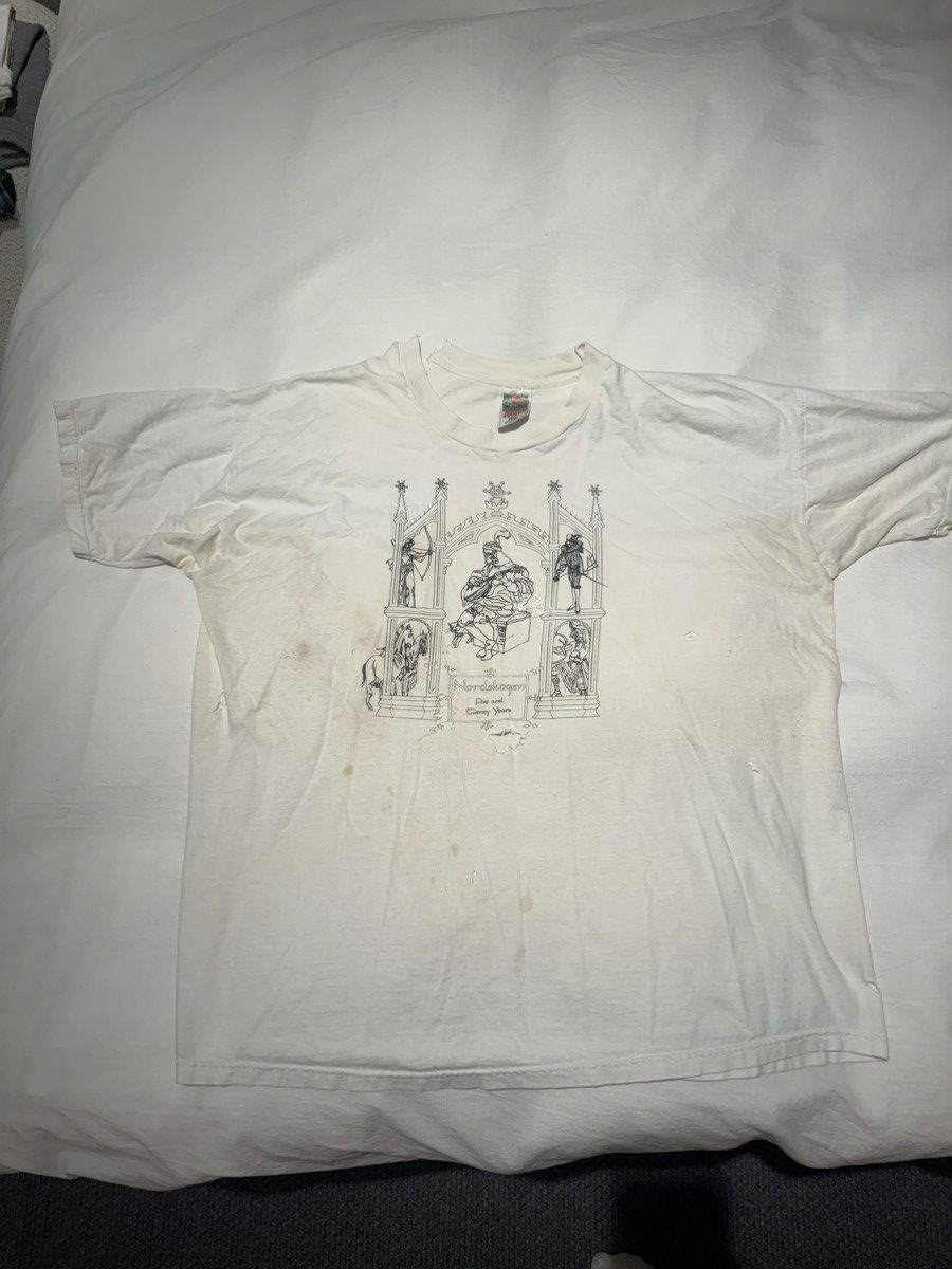 Vintage Thrashed Nordskogen baggy tee Size US XXL / EU 58 / 5 - 1 Thumbnail