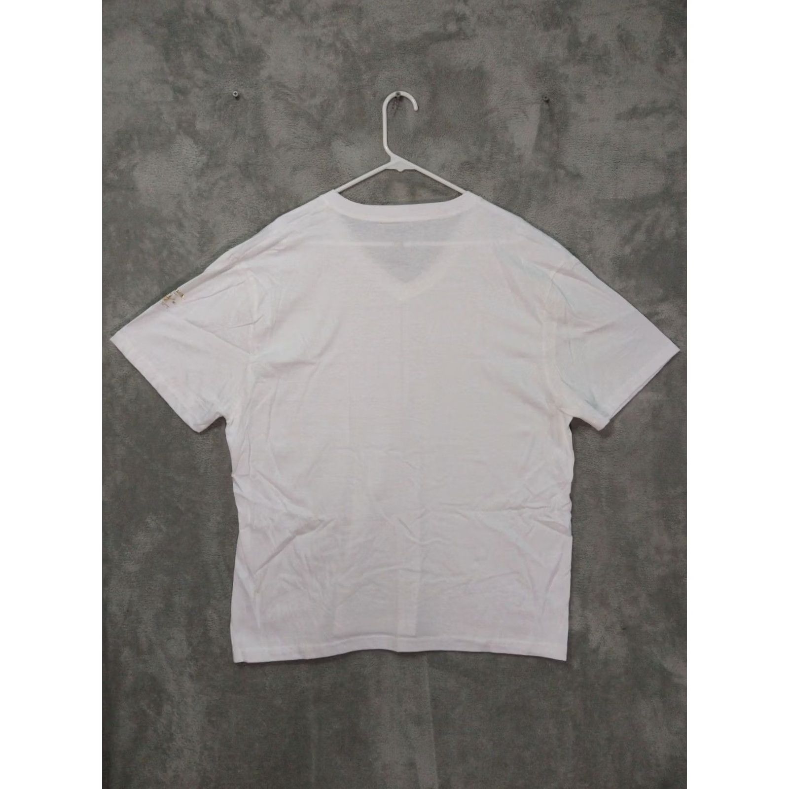 True Religion True Religion Shirt Mens XL White Cotton Short Sleeve V Neck Logo Casual Under Size US XL / EU 56 / 4 - 2 Thumbnail