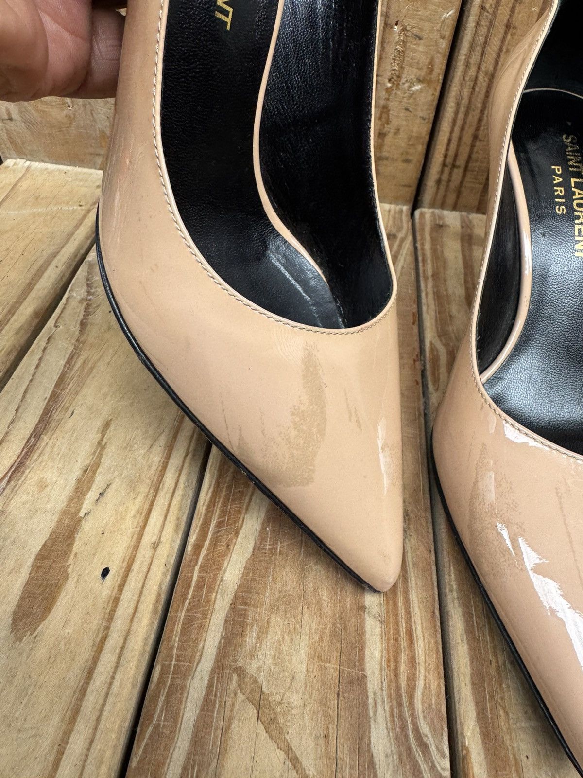 Saint Laurent Paris Saint laurent Paris HI Leather heels size EUR 35.5 US 5.5 Size US 5.5 / IT 35.5 - 12 Thumbnail