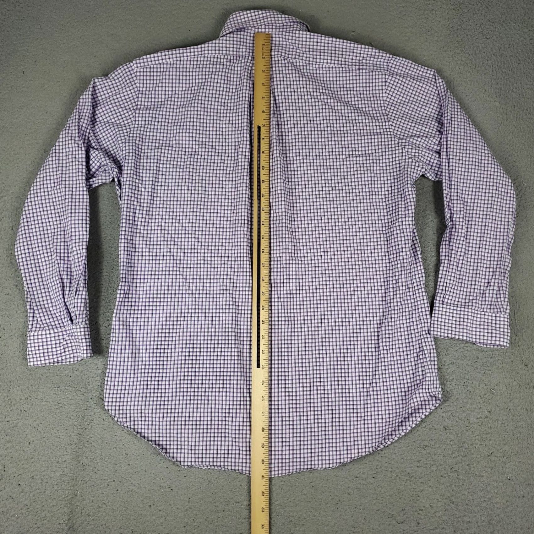 Ralph Lauren Ralph Lauren Shirt Mens 16 Purple Pony Dress Button Up Long Sleeve Size 42R - 4 Thumbnail