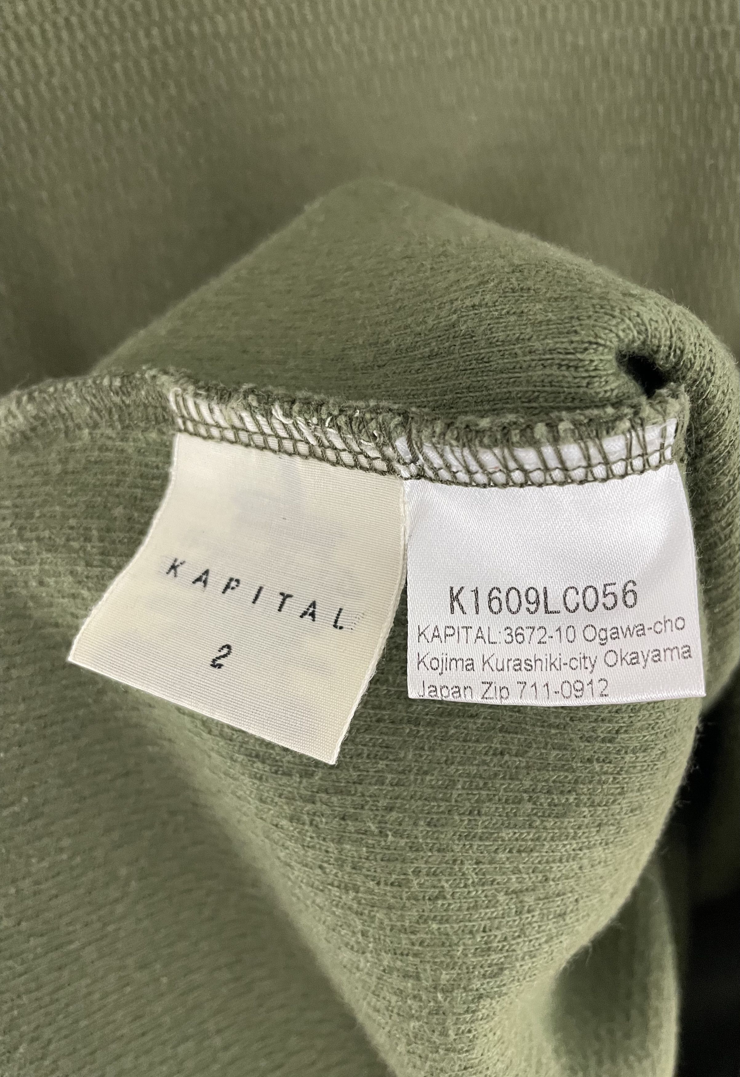 Kapital Heavy Thermal Sweater Size US M / EU 48-50 / 2 - 7 Thumbnail
