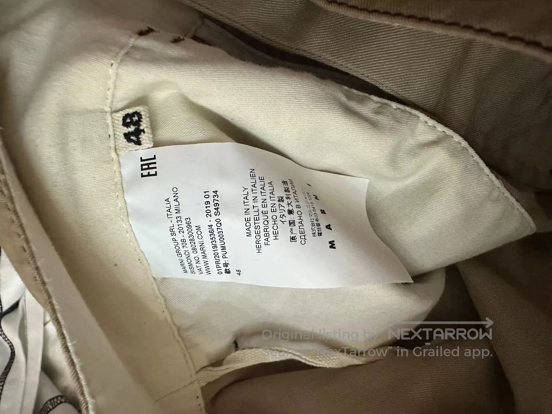 Marni Marni Work Style Shorts Size 48. Size US 38 / EU 54 - 4 Thumbnail