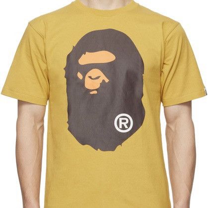 Bape Vintage BAPE Nigo Big Mirror Logo TShirt Japan Size US XL / EU 56 / 4 - 2 Thumbnail