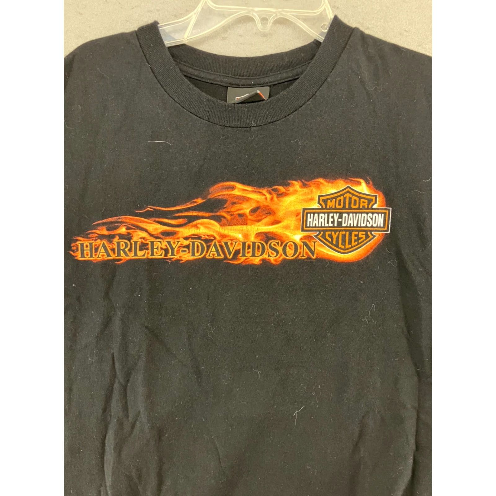 Harley Davidson Harley-Davidson Motorcycle T-Shirt Men Large Black Biker Vintage 90s Casual Apparel Size L / US 10 / IT 46 - 3 Thumbnail