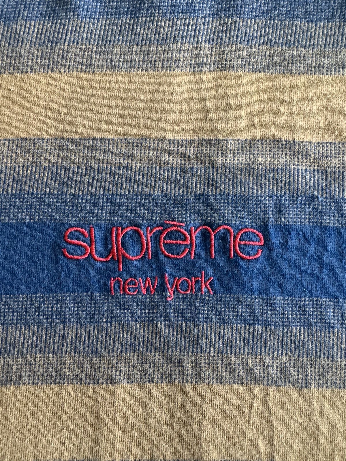 Supreme Gradient Striped S/S Top Size US XL / EU 56 / 4 - 3 Thumbnail