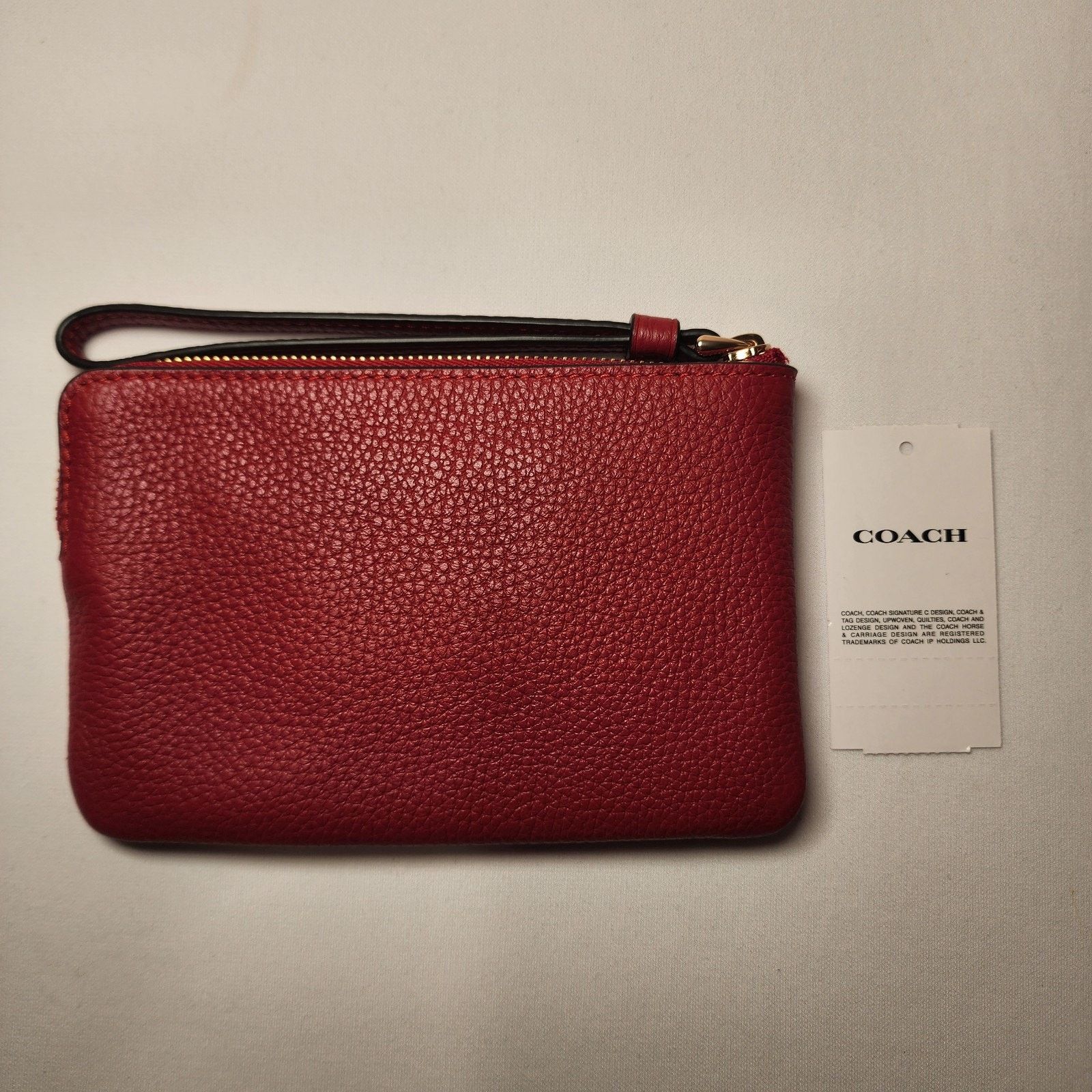 Coach Coach CZ529 Lunar New Year 2025 Corner Zip Wristlet SNAKE Size ONE SIZE - 3 Thumbnail