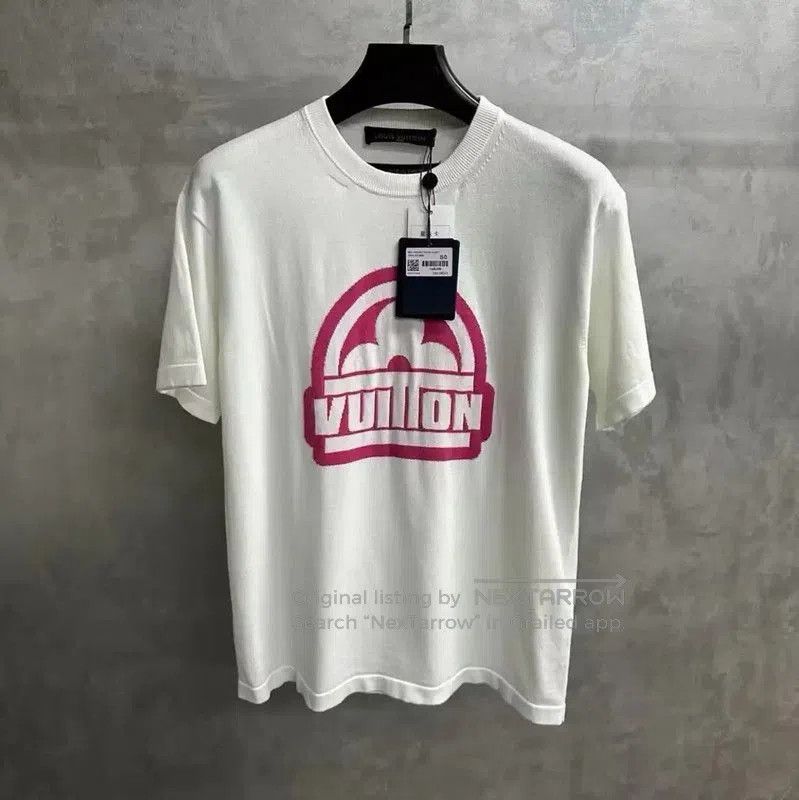 Louis Vuitton Louis Vuitton Men's White Cotton T-shirt . Size US S / EU 44-46 / 1 - 1 Thumbnail