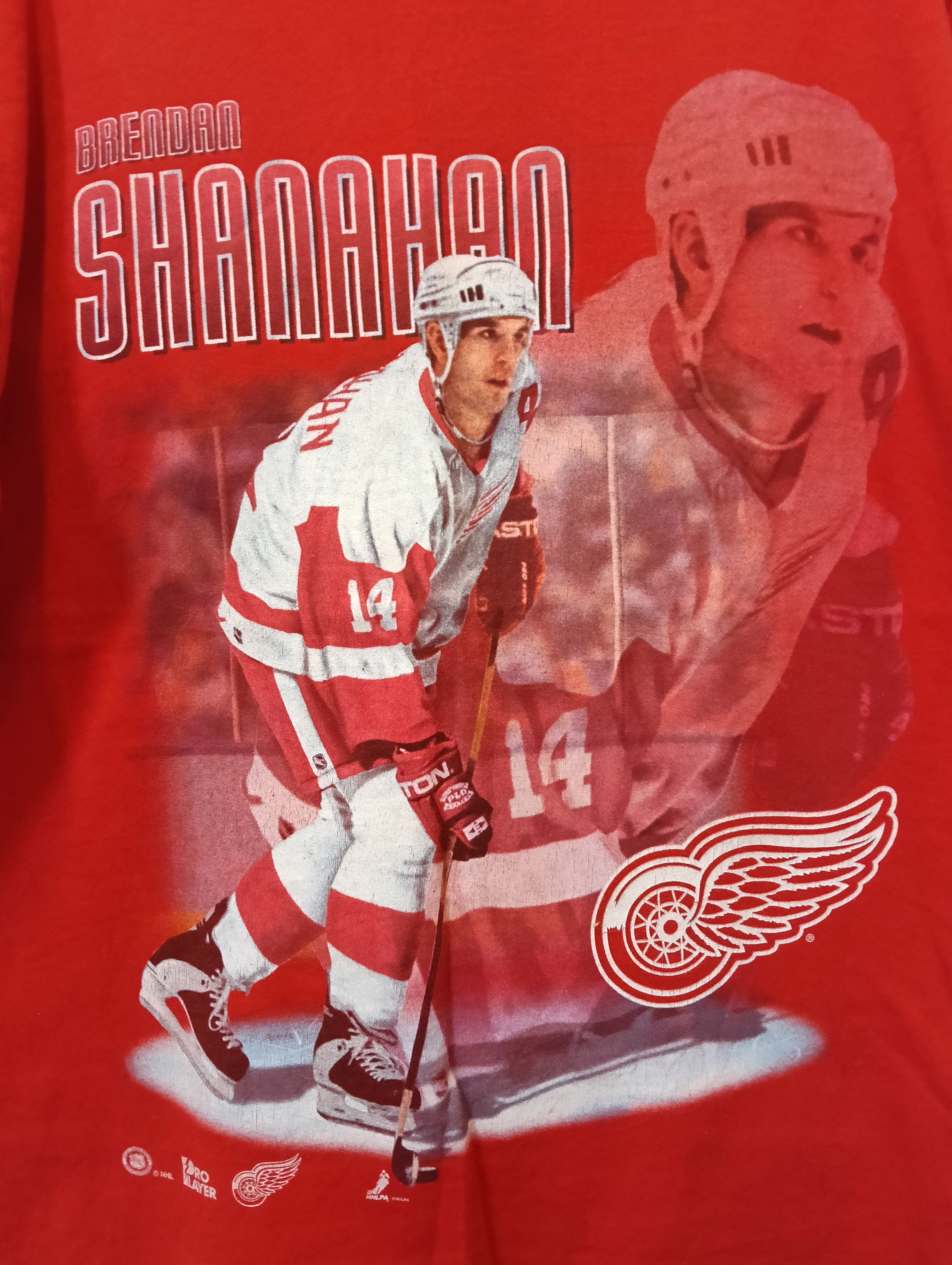 Other Detroit red wing Brendan shanahan vintage t shirt size L. Size US L / EU 52-54 / 3 - 2 Thumbnail