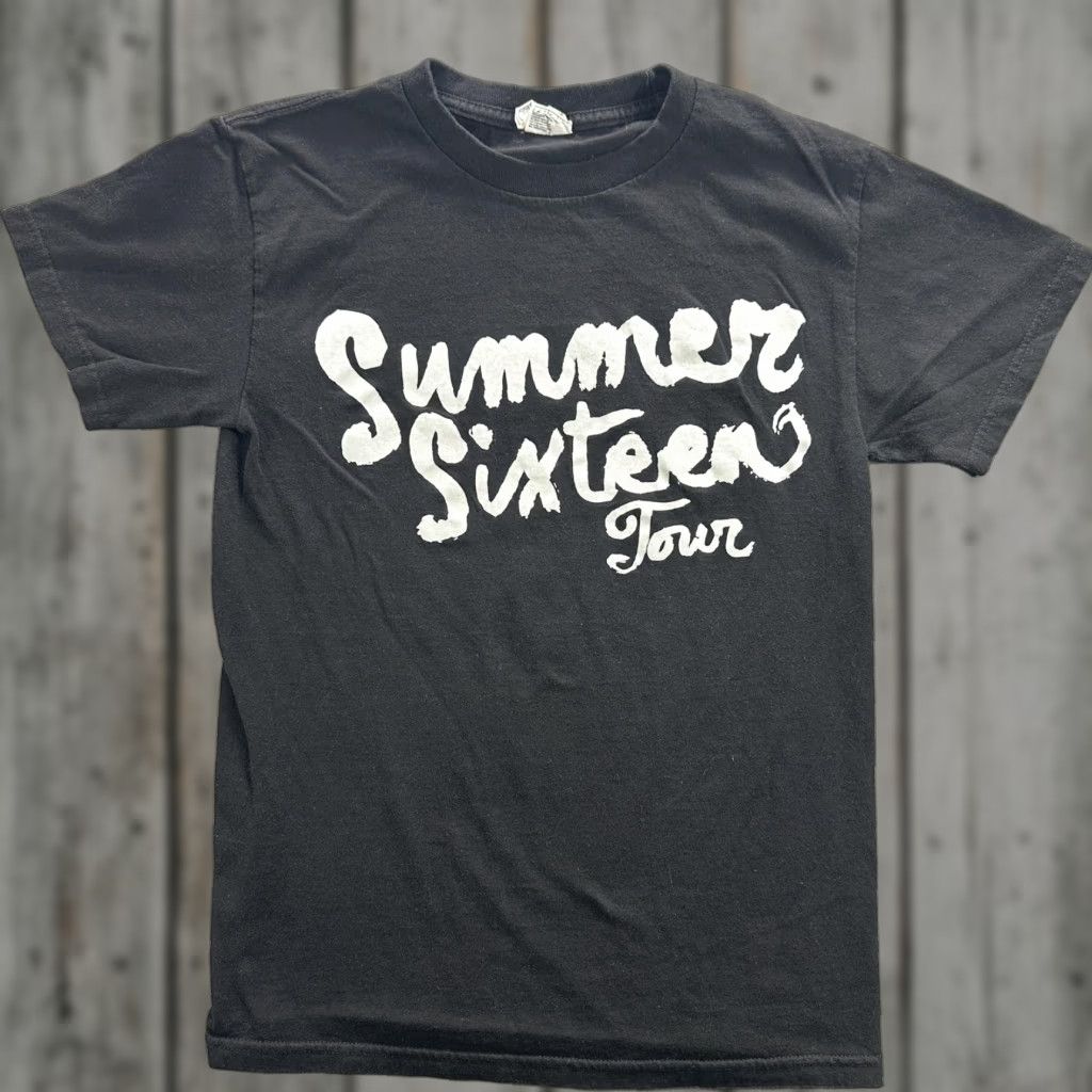 3sixteen ALSTYLE Summer Sixteen Tour Shirt Black Mens Small Short Sleeve Graphic Tee Hip Hop Concert Size US S / EU 44-46 / 1 - 1 Thumbnail
